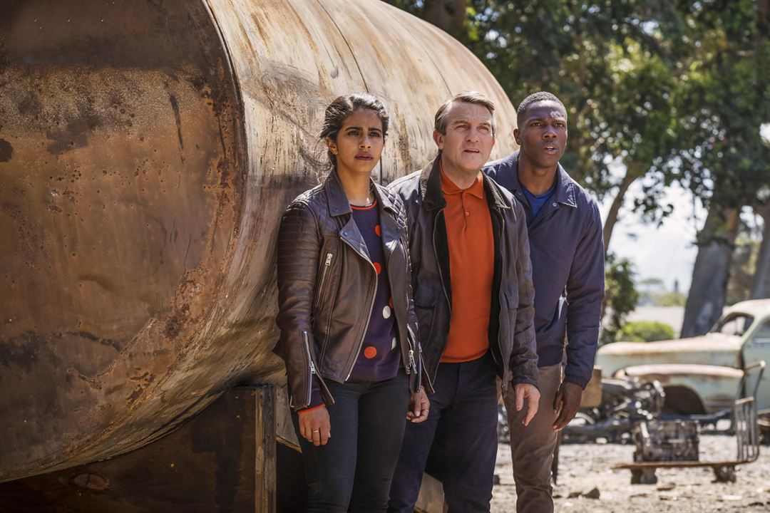 Doctor Who (2005) : Photo Mandip Gill, Bradley Walsh (II), Tosin Cole