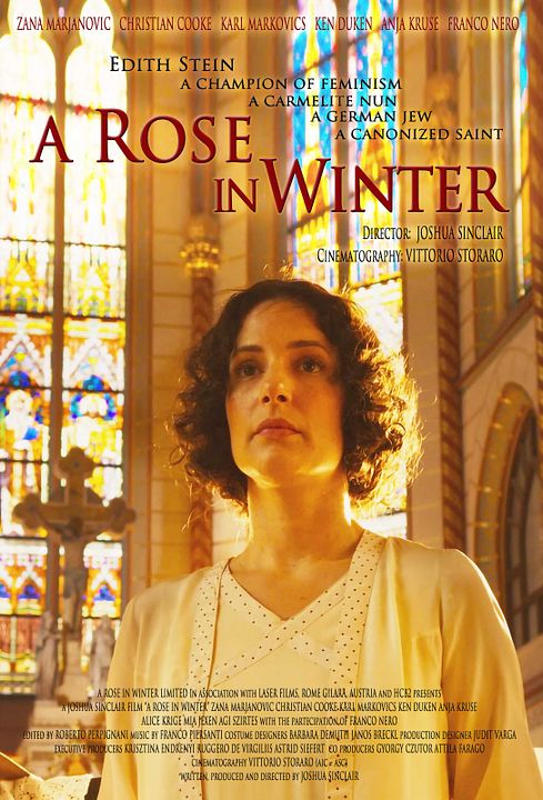 Une rose à Auschwitz, la vie d'Edith Stein : Affiche