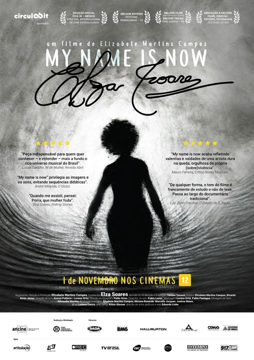 My Name is Now, Elza Soares : Affiche