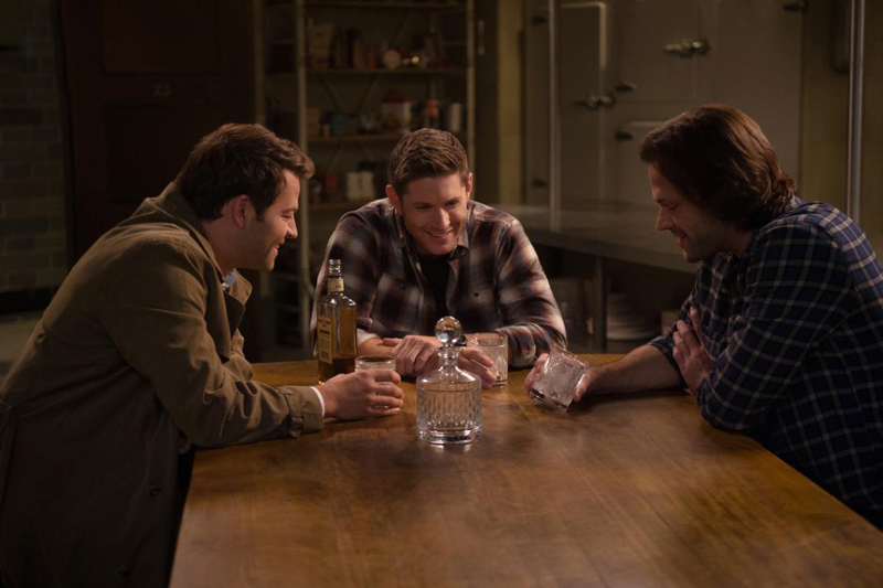 Supernatural : Affiche Jensen Ackles, Misha Collins, Jared Padalecki