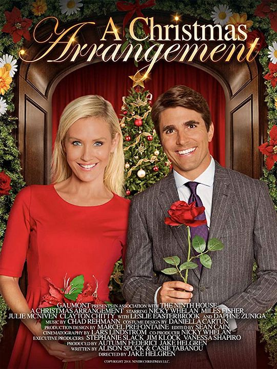 Un Noël tout en fleurs : Affiche