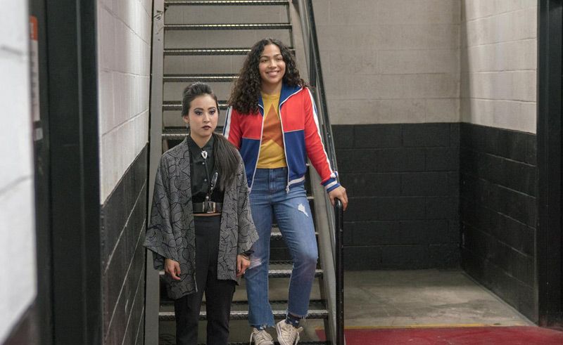 Marvel's Runaways : Photo Lyrica Okano, Allegra Acosta