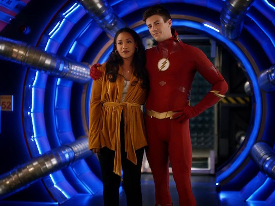 Flash (2014) : Photo Candice Patton, Grant Gustin