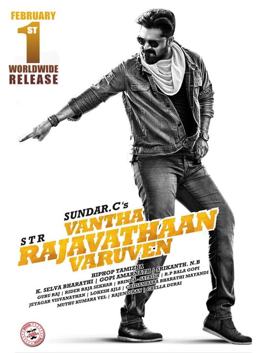 Vantha Rajavathaan Varuven : Affiche