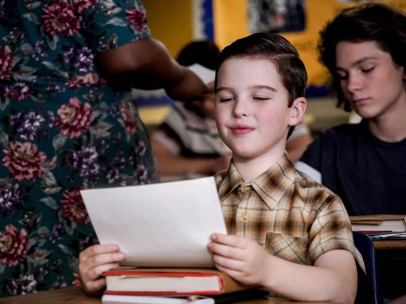 Young Sheldon : Photo Iain Armitage