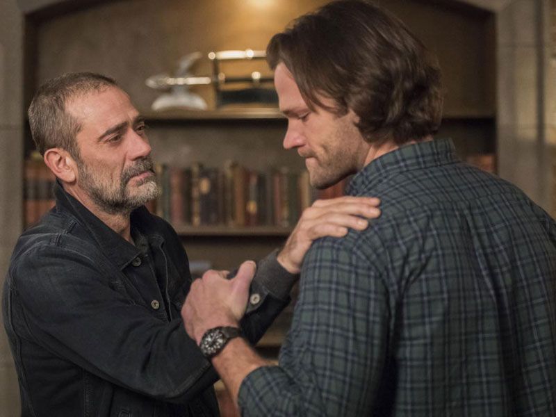 Supernatural : Photo Jared Padalecki, Jeffrey Dean Morgan