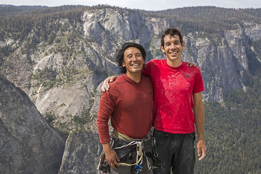 Free Solo : Photo promotionnelle Jimmy Chin (III), Alex Honnold