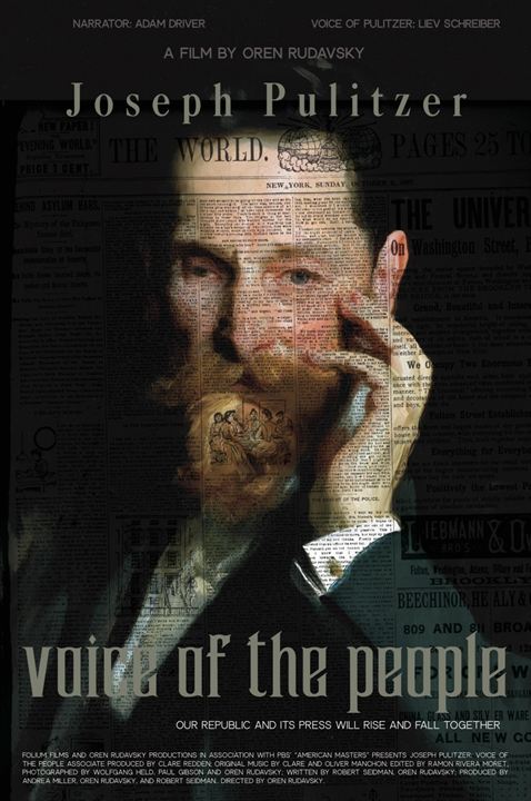 Joseph Pulitzer: Voice of the People : Affiche