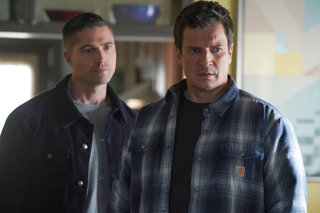 The Rookie : le flic de Los Angeles : Photo Nathan Fillion, Eric Winter