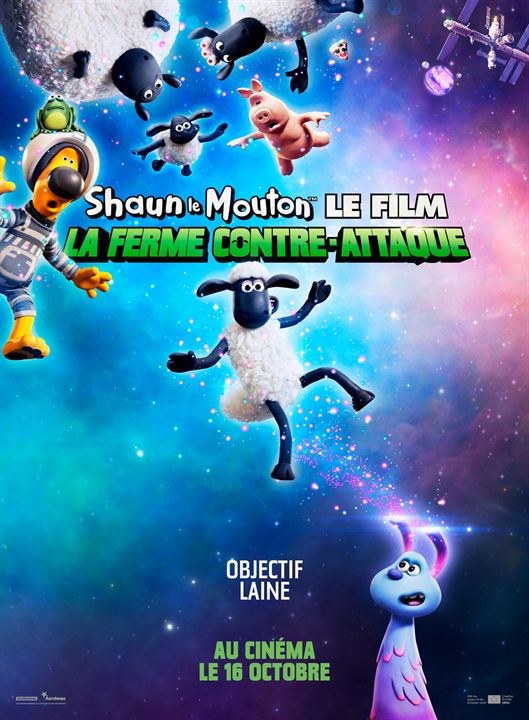Shaun le Mouton Le Film : La Ferme Contre-Attaque : Affiche