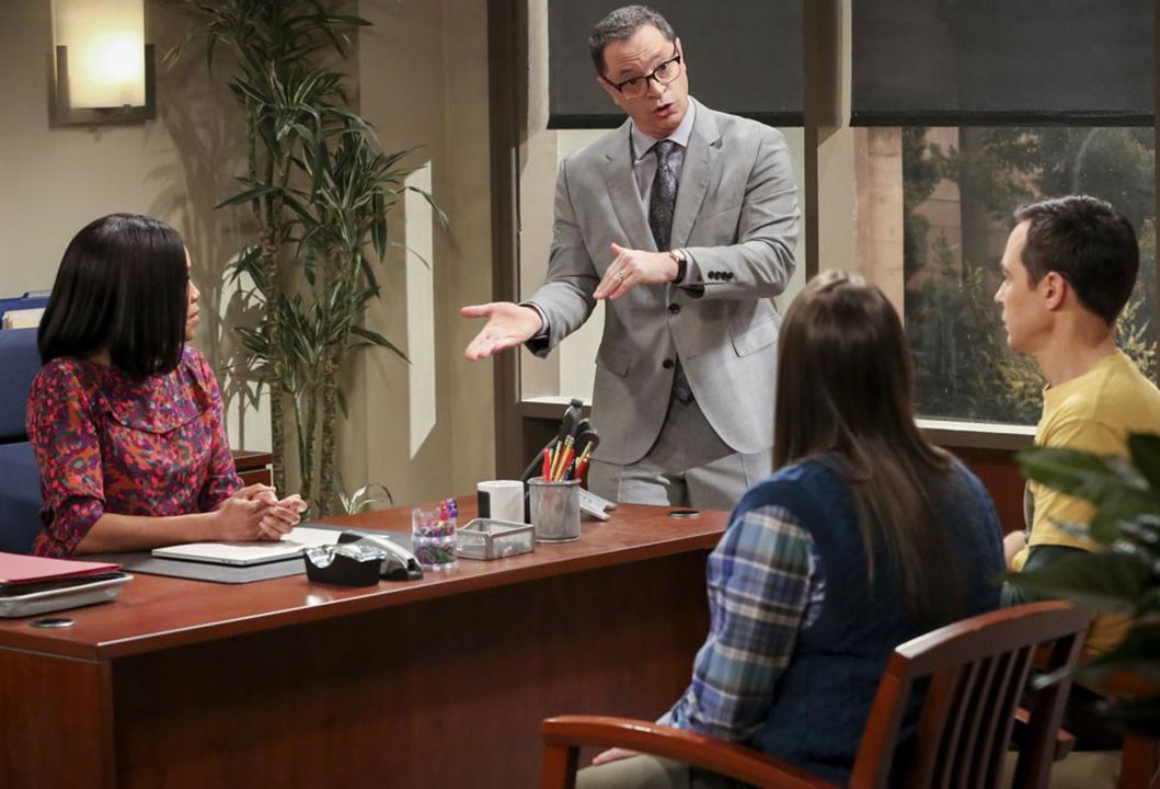 The Big Bang Theory : Photo Jim Parsons, Regina King, Mayim Bialik, Joshua Malina