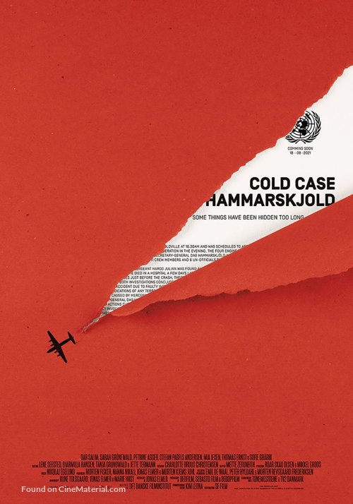 Cold Case Hammarskjold : Affiche