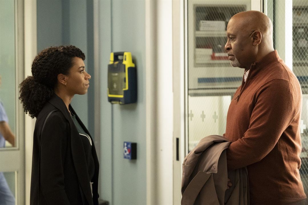 Grey's Anatomy : Photo Kelly McCreary, James Pickens Jr.