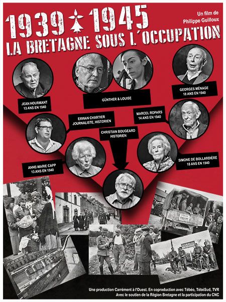 39-45 La Bretagne sous l’occupation : Affiche