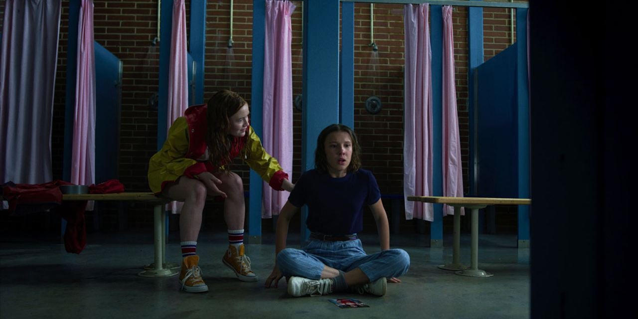 Photo Sadie Sink, Millie Bobby Brown