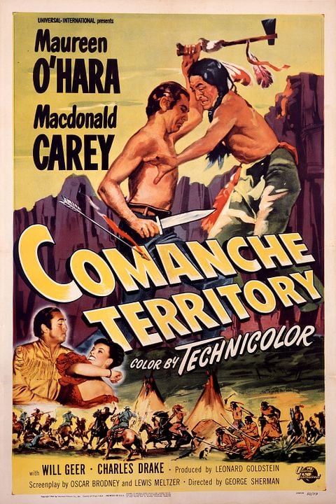 Sur le territoire des Comanches : Affiche