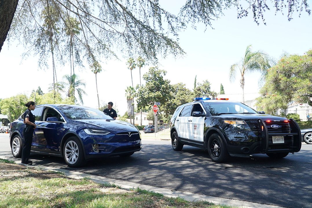 The Rookie : le flic de Los Angeles : Photo Alyssa Diaz, Nathan Fillion