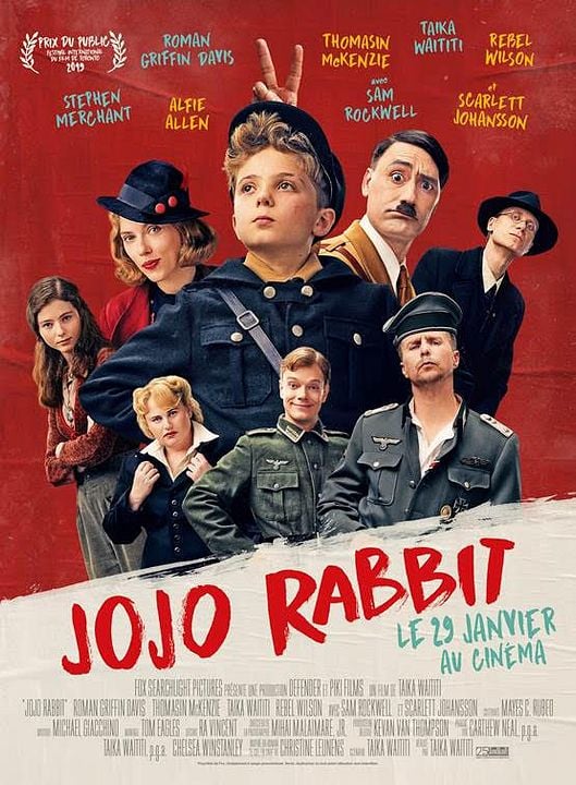Résultat de recherche d'images pour "Jojo Rabbit affiche""