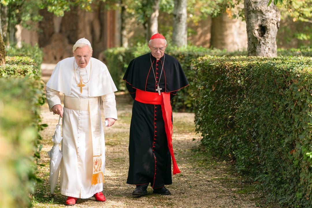Les deux Papes : Photo Jonathan Pryce, Anthony Hopkins