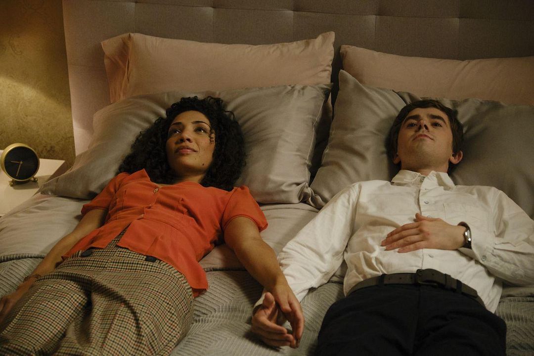 Good Doctor : Photo Freddie Highmore, Jasika Nicole