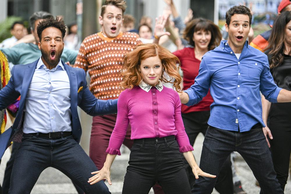 Photo Skylar Astin, Jane Levy, John Clarence Stewart