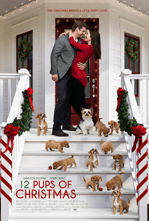 12 chiots pour Noël : Affiche