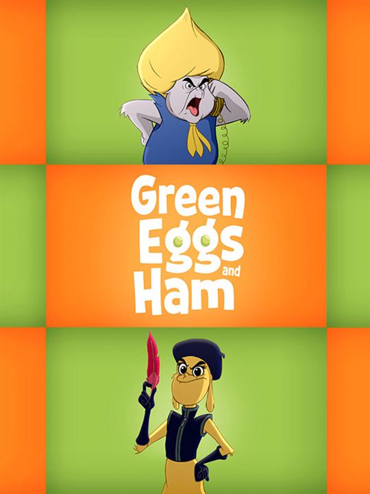 Les œufs verts au jambon : Affiche