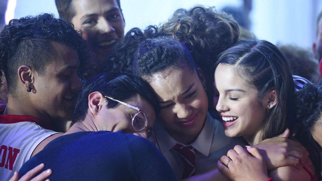 High School MUSICAL : la Comédie Musicale, la SERIE : Photo Frankie A. Rodriguez, Olivia Rodrigo, Sofia Wylie
