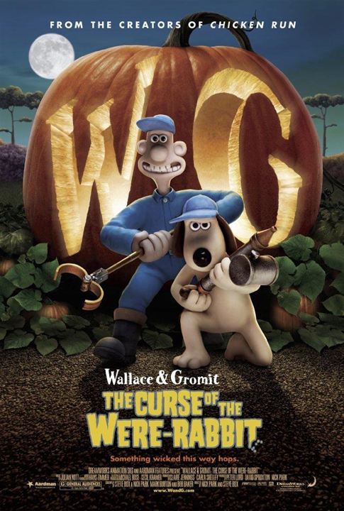 Wallace et Gromit : le Mystère du lapin-garou : Affiche