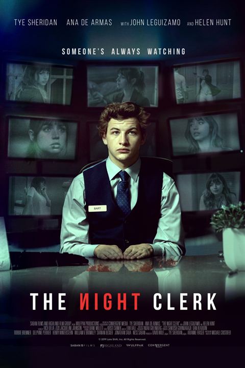 The Night Clerk : Affiche