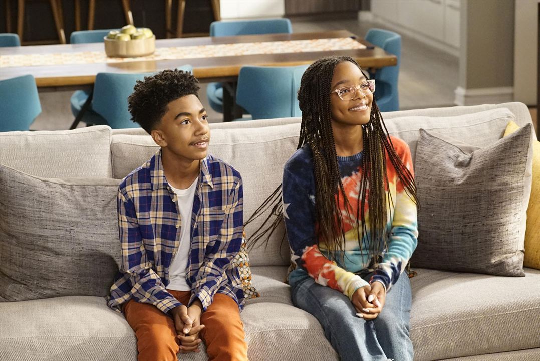 Black-ish : Photo Miles Brown, Marsai Martin