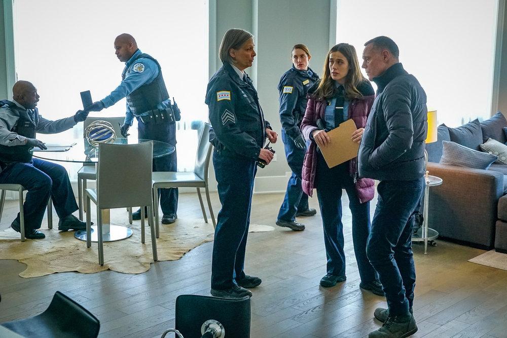 Chicago Police Department : Photo Jason Beghe, Amy Morton, Marina Squerciati