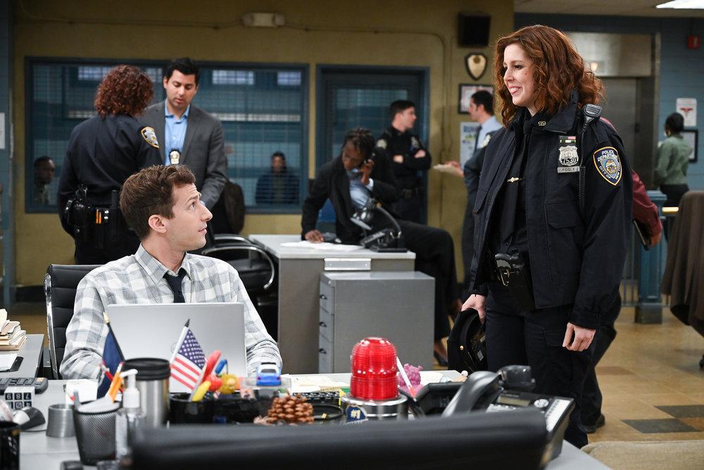 Brooklyn Nine-Nine : Photo Vanessa Bayer, Andy Samberg