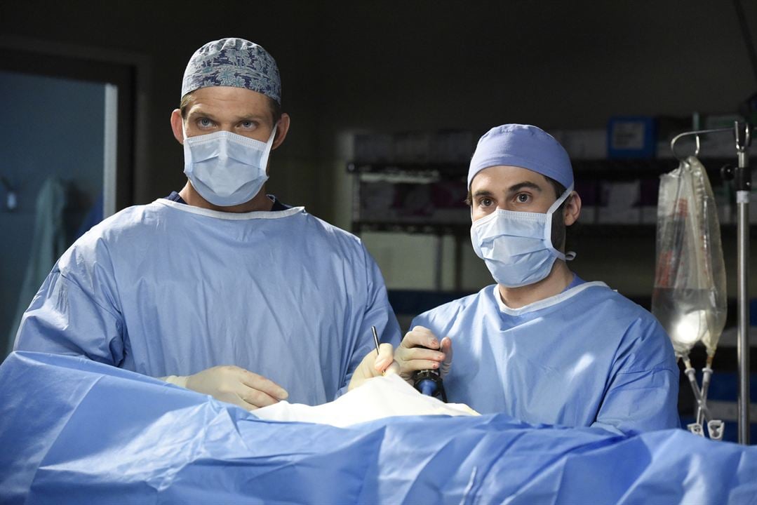 Grey's Anatomy : Photo Jake Borelli, Chris Carmack