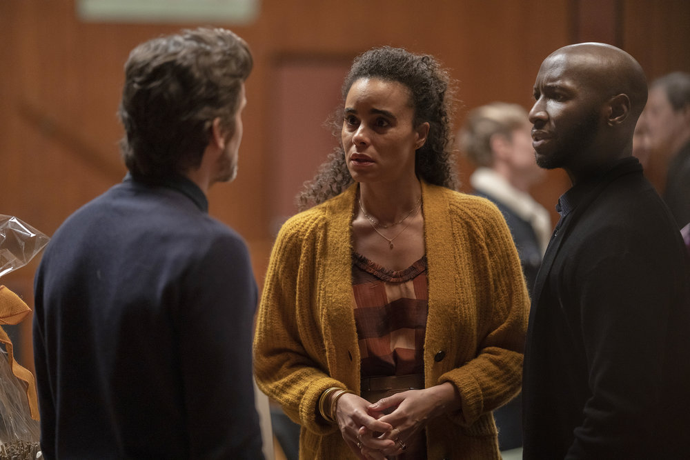 The Sinner : Photo Parisa Fitz-Henley, Philip James Brannon