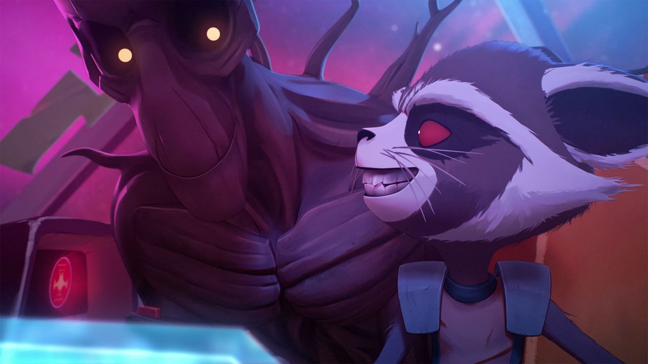 Marvel Rocket et Groot : Affiche