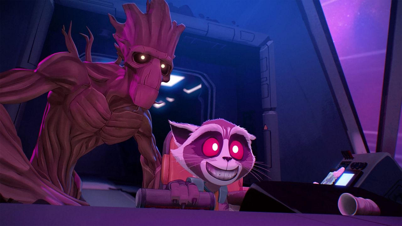 Marvel Rocket et Groot : Affiche