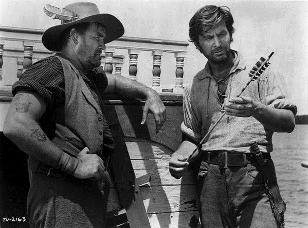 Davy Crockett et les pirates de la rivière : Photo Fess Parker