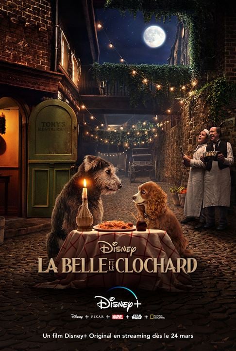 La Belle et le Clochard : Affiche