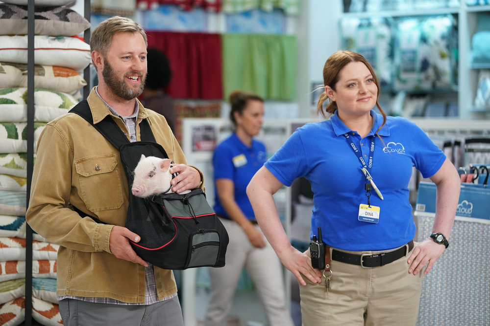 Superstore : Photo Lauren Ash, Rory Scovel