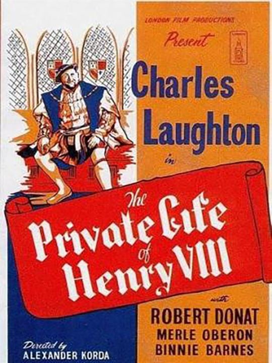 La Vie privée d'Henry VIII : Affiche