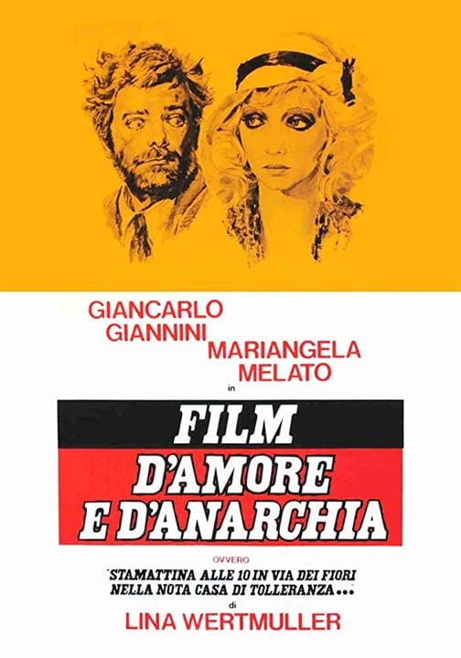 Film d'amour et d'anarchie : Affiche