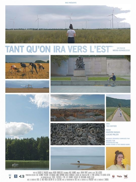 Tant qu'on ira vers l'est : Affiche