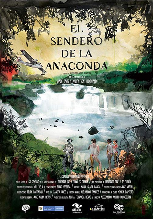 Le Sentier d'anaconda : Affiche