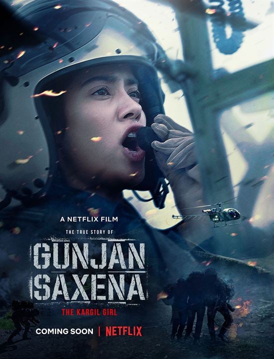 Gunjan Saxena : Une pilote en guerre : Affiche