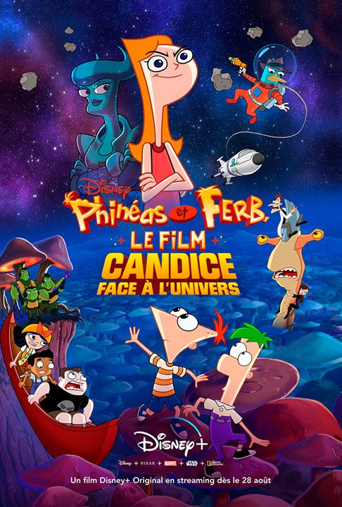 Phineas et Ferb, le film : Candice face à l'univers : Affiche
