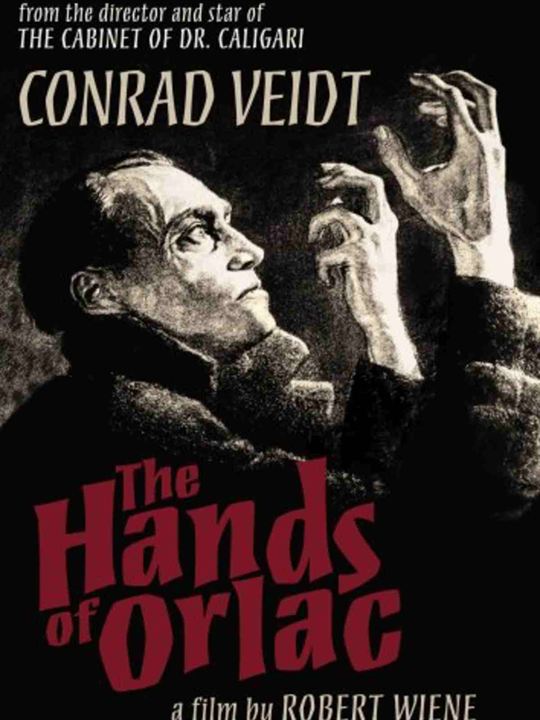 Les Mains d'Orlac : Affiche