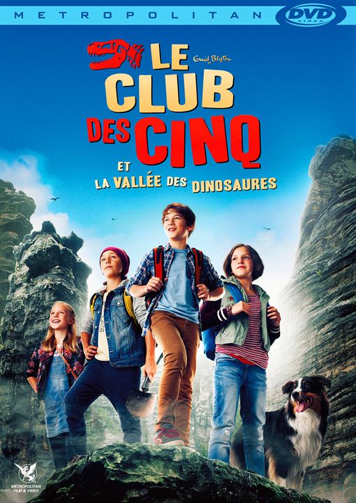 Le Club des Cinq et la vallée des dinosaures : Affiche