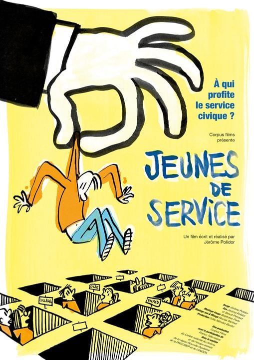 Jeunes de service : Affiche