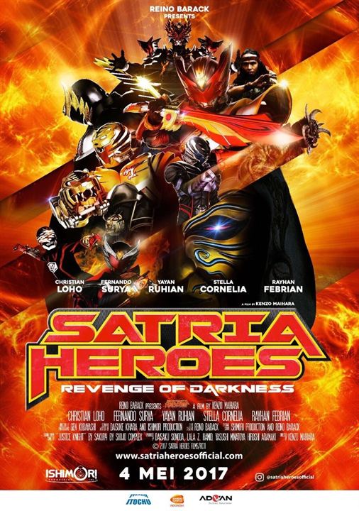 Satria Heroes: Revenge of the Darkness : Affiche